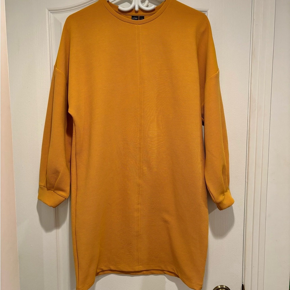 Mustard Yellow Women's Dress